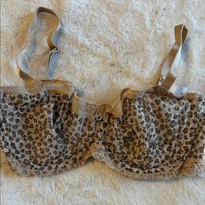 Chantelle Animal Print Lace Bra
